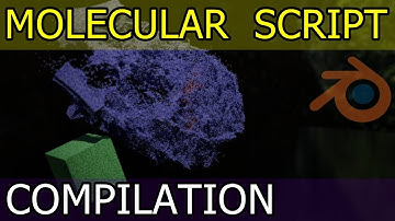 Blender Molecular Script Compilation