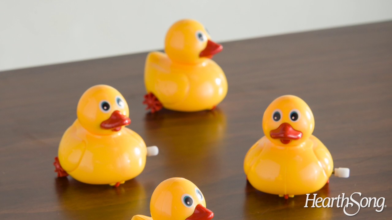 Wind-Up Duckies (set of 4) SKU# 731506 - HearthSong