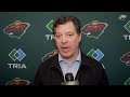 Wild GM Guerin on focusing on future with deadline trades