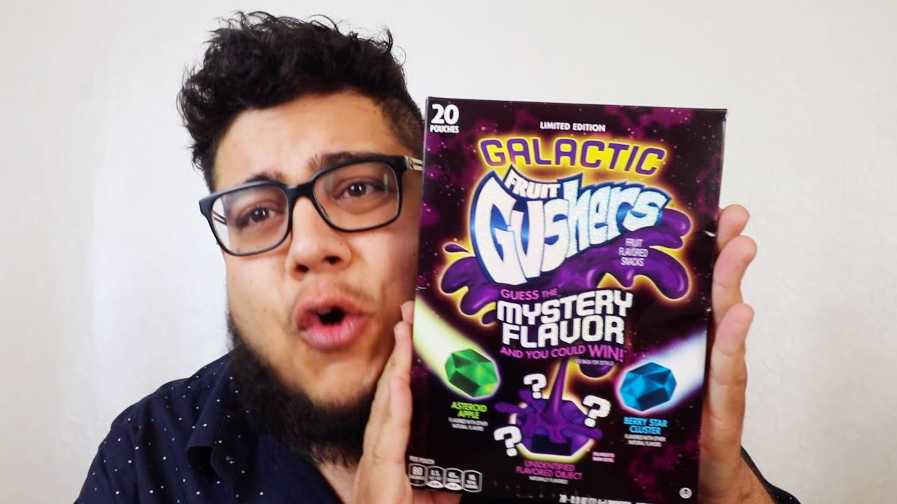 Galactic Fruit Gushers Mystery Flavor FoodReview YouTube