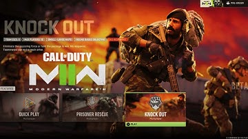 Call Of Duty Modern Warfare 2 Beta New Game Mode Knockout Gameplay