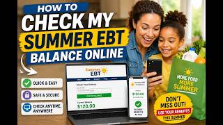How to check my summer ebt balance online