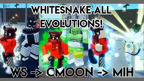 [AUT] WhiteSnake All Evolutions Showcase!