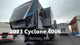 New 2023 Heartland Cyclone 4006 RV WORLD Ramsey MN Minneapolis St. Paul