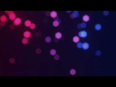 Red And Blue Gradient Particle Bokeh Background  Loop Animation