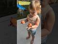 We give our Toddler a RAW EGG!! #raweggs #toddlers #funny #shorts