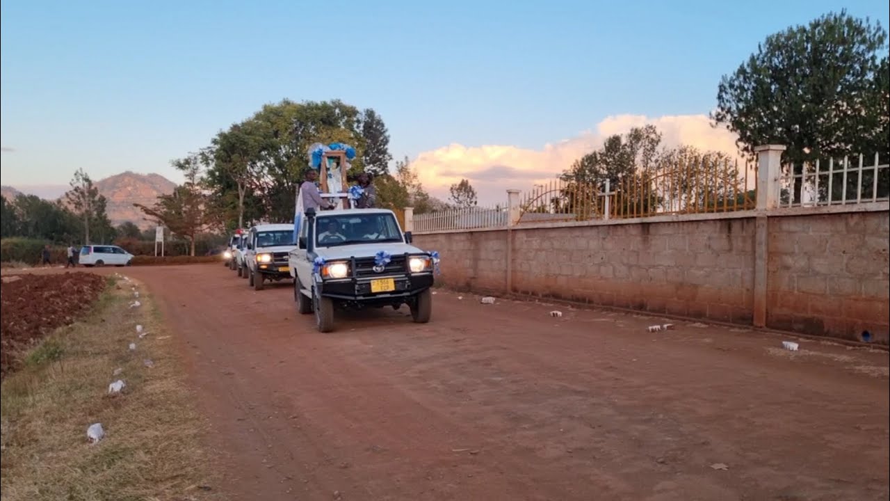 MAPOKEZI YA SANAMU YA MAMA BIKIRA MARIA WA FATIMA KANISA KUU| PAROKIA YA SANU JIMBO KATOLIKI MBULU.