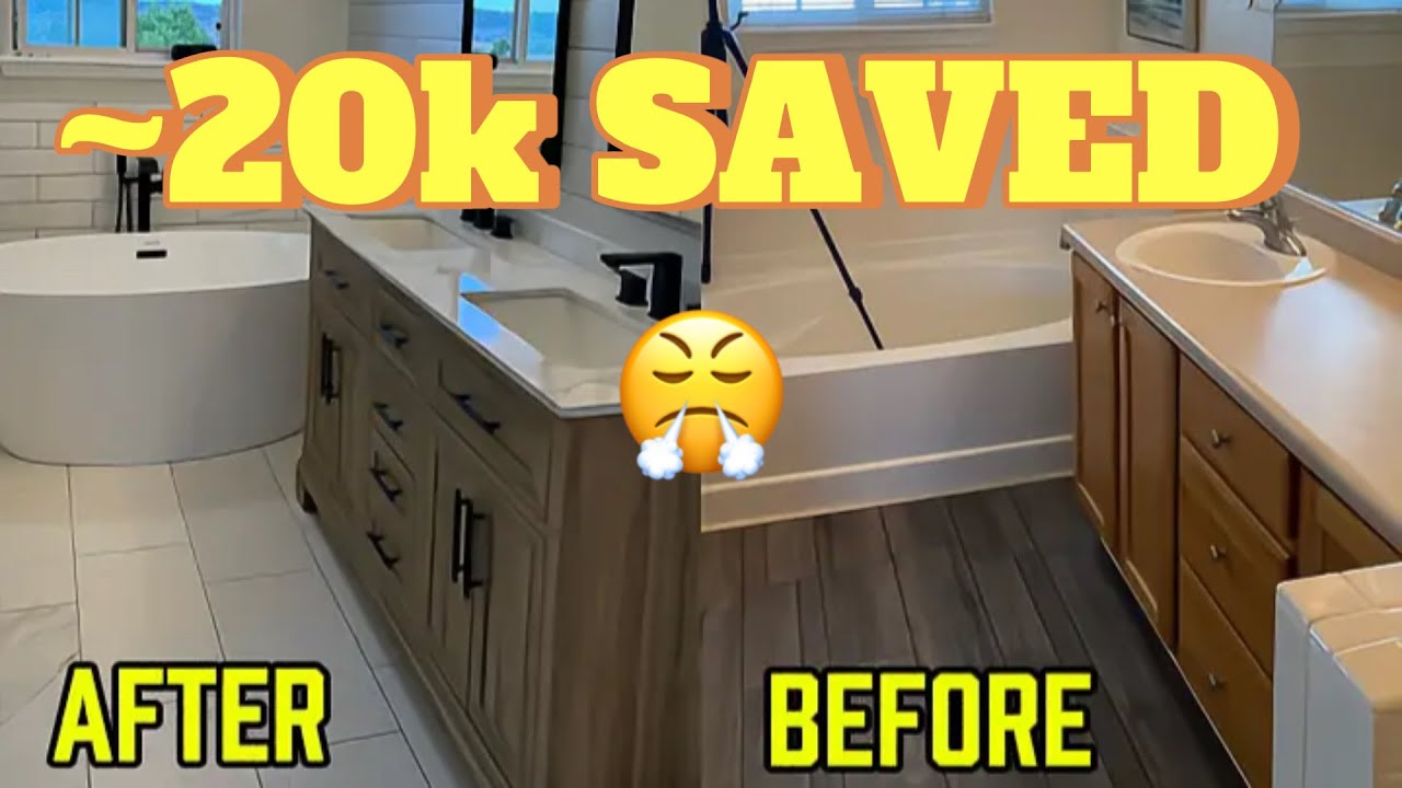 DIY Master Bathroom Remodel