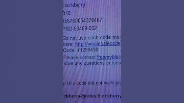 BLACK BERRY UNLOCK CODE NOT WORKING