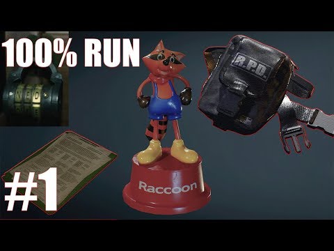 Resident Evil 2 Sammelobjekte Collectible Fundorte - Dokumente, Mr Raccoon, Taschen 100% Run [#1]