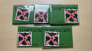 ♡Unboxing TXT 투모로우바이투게더 5th Mini Album The Name Chapter: Temptation (Weverse Ver.)♡ Resimi