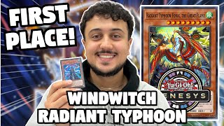1ST PLACE! Radiant Typhoon Windwitch Deck Profile! | Yu-Gi-Oh! Genesys | November 2025