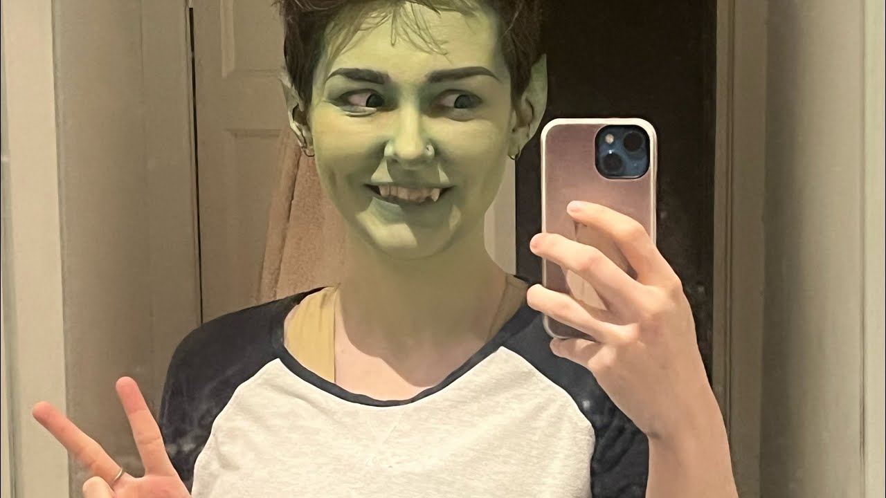 Beast Boy Makeup Test! GRWM #cosplay #teentitans