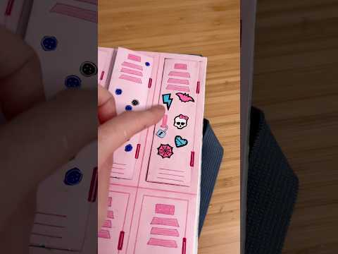 Casier Monster High ! 💜🧛♀️