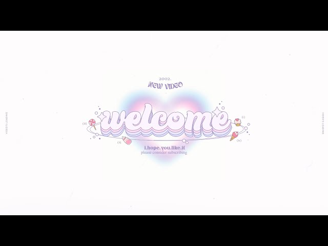 cute 'aura' aesthetic Intro & Outro templates | FREE FOR USE class=