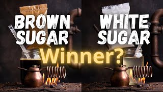 I Fermented & Distilled Brown Sugar vs White Sugar – No Nutrients Added! Results Revealed