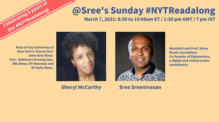 #NYTReadalong | Sheryl McCarthy, Host of CUNY's 'O...