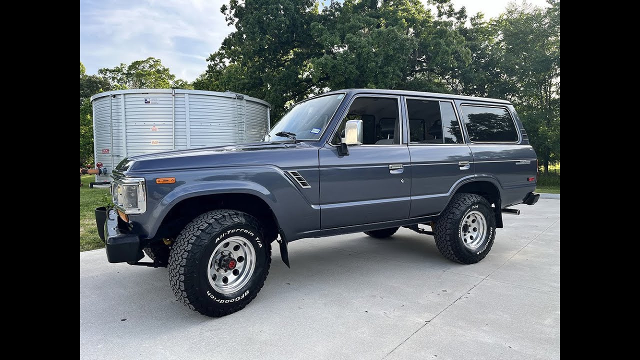 1989 Toyota Land Cruiser FJ62 - COLD START