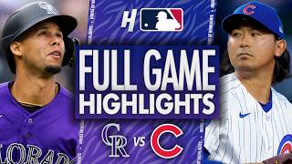 Colorado Rockies vs Chicago Cubs - FULL GAME HIGHLIGHTS 🔥 June 15, 2026 MLB Season