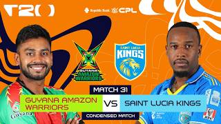 Condensed Match | Guyana Amazon Warriors vs Saint Lucia Kings | CPL 2026 screenshot 2