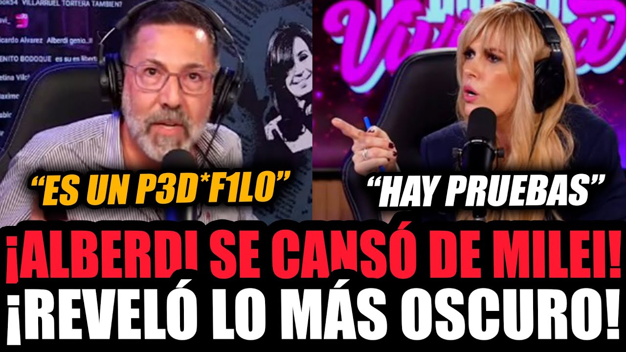 ¡GASTON ALBERDI SE CANSÓ Y REVELÓ LOS SECRETOS DE MILEI!