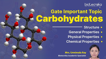 Best Lecture On CARBOHYDRATES For GATE | CSIR NET Exam - Very Important Topic