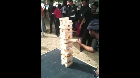 how to play giant jenga game outdoor jenga rules | jenga blocks
