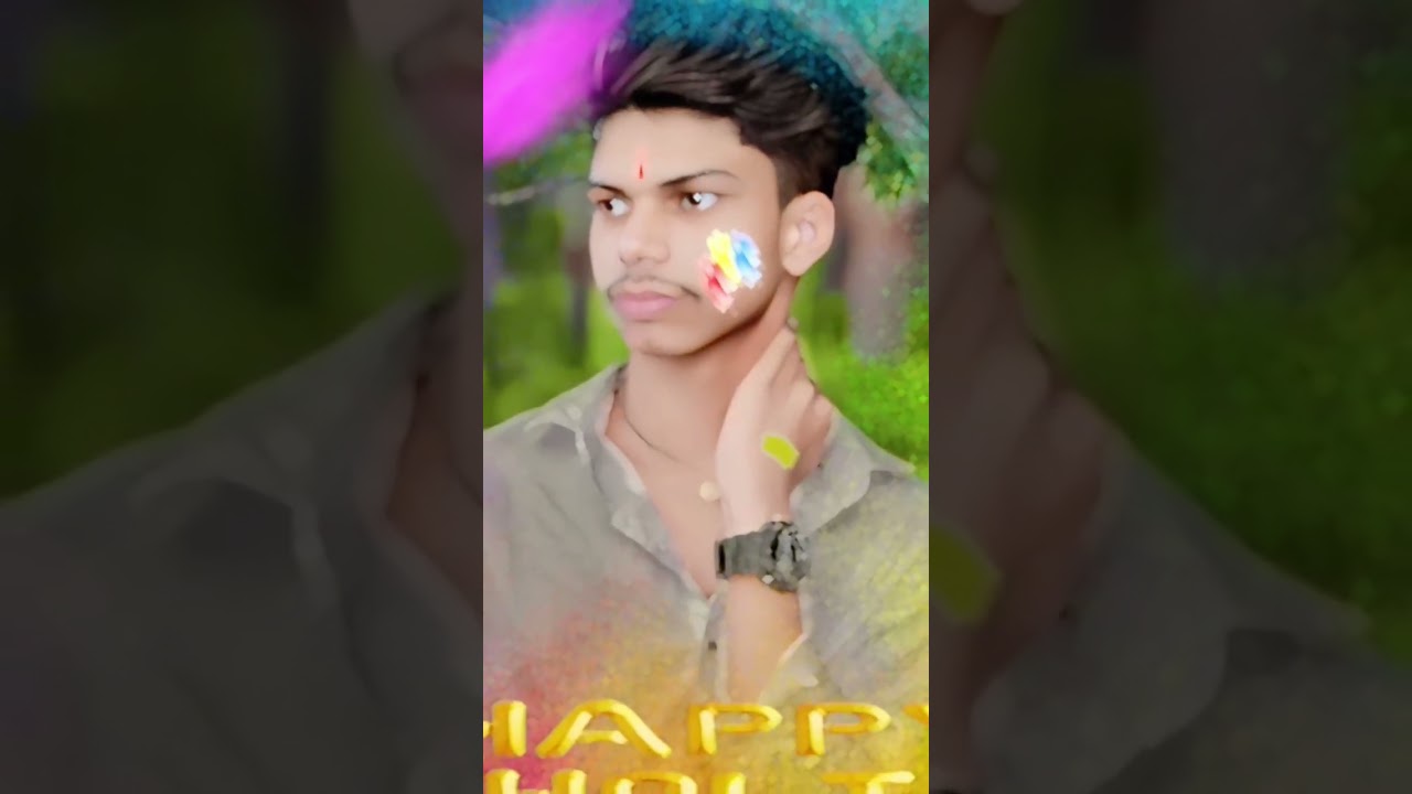 New holi photo editing 2024 || holi photo editing 