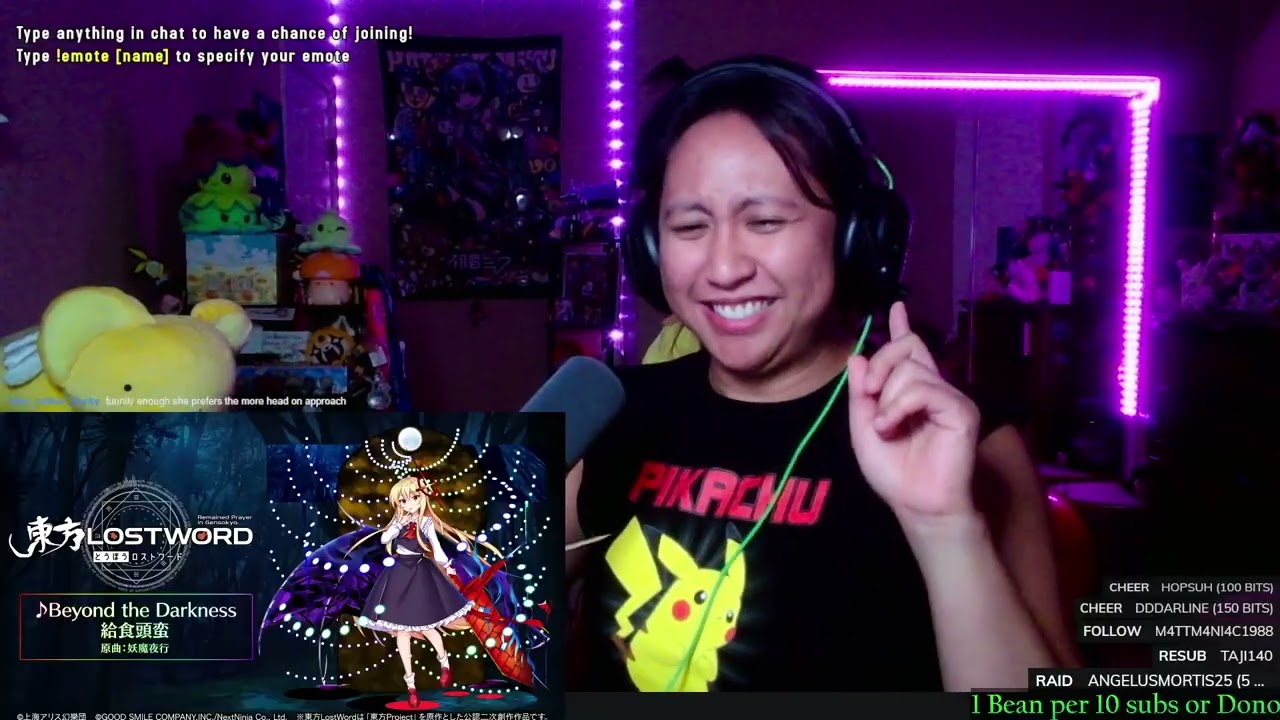 Singer-Songwriter reacts to Touhou Lost Word 