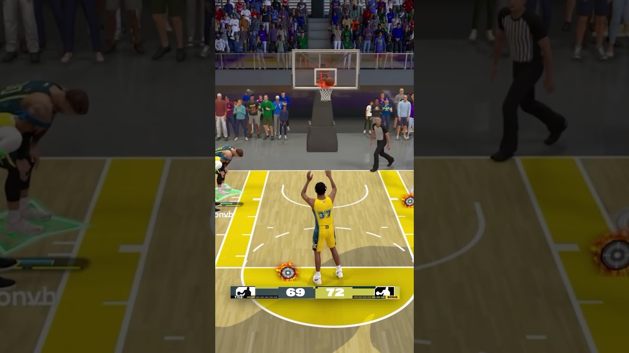 Down by 11 with 30 seconds left the impossible comeback #shorts #youtubeshorts #nba2k24 #gaming