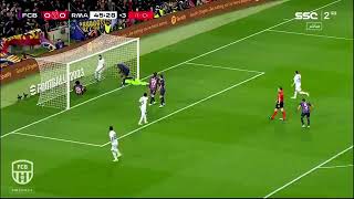 هدف ريال مدريد الاول على برشلونه فينيسيوس🔥