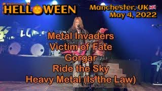 Helloween - #07 Kai Hansen Medley @Manchester Academy, Manchester, UK🇬🇧 May 4, 2022 LIVE HDR 4K