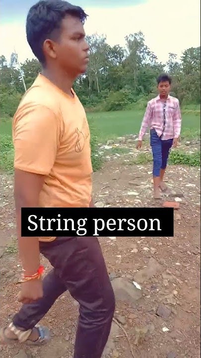 string|| Normal person☺️ vs string person💪 || #string #comedy#shots ...