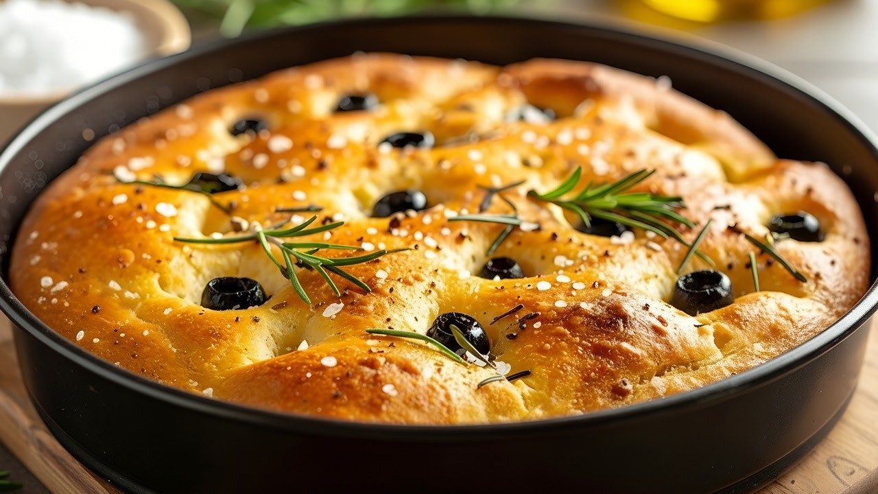 How to Bake the Best Focaccia Bread You've Ever Tasted in air fryer