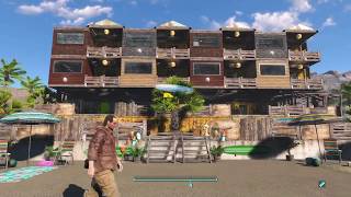 Fallout 4 - VR Pod Virtual Workshop - Desert Island - Settlement Build - Resort - No Mods