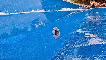Return Fitting Installation on a Fiberglass Pool With no Leaks [ Start to Finish | DIY ]