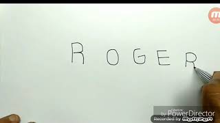 Keren,, Cara Menggambar Roger Mobile Legend Dari Kata Roger