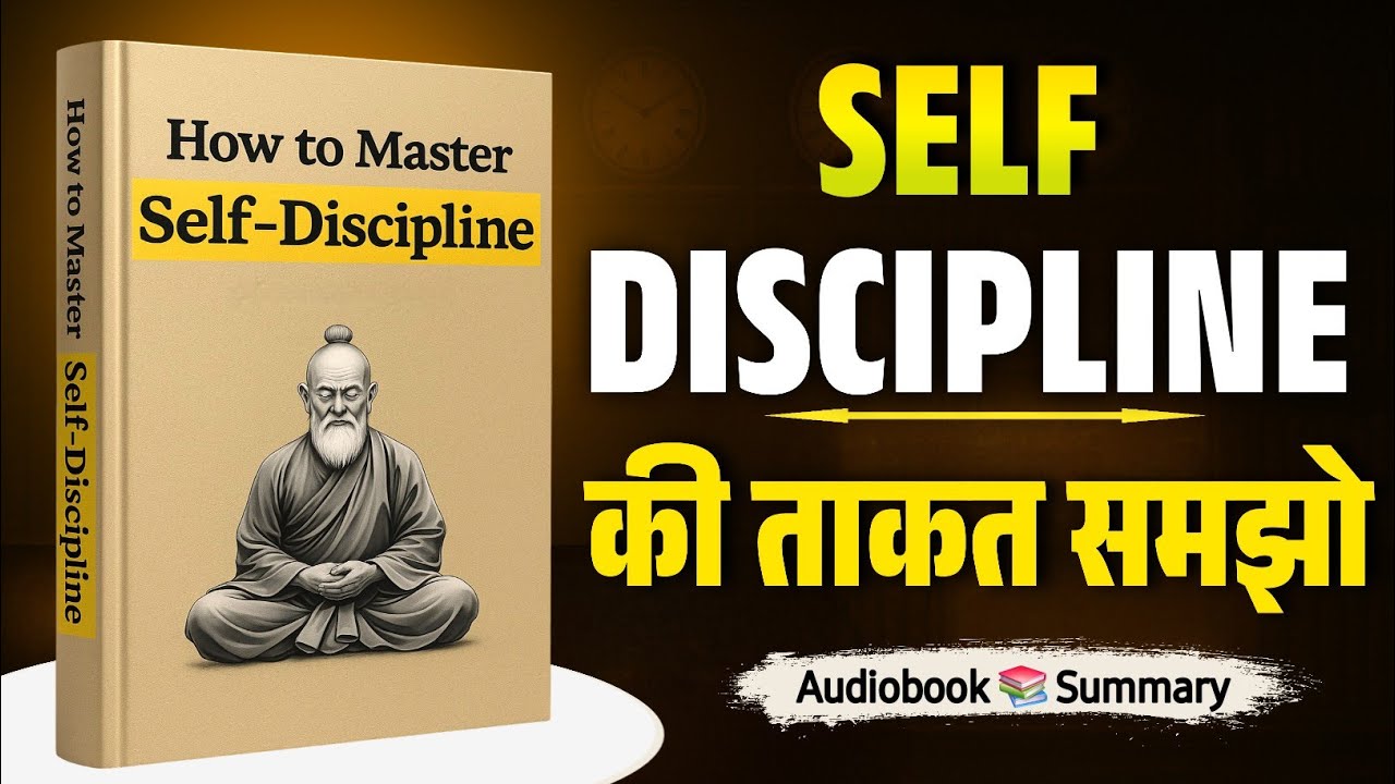 How To Master Self Discipline Book summary in hindi | audiobook  | motivational video 