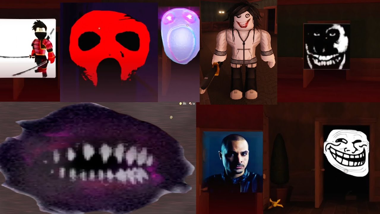 Doors April Fools Entities JumpScares! #roblox #shorts #doors in