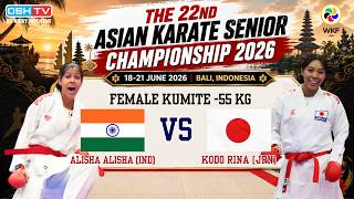 FINAL - Rina Kodo (JPN) Vs Alisha (IND) - 22nd AKF Senior Championship 2026