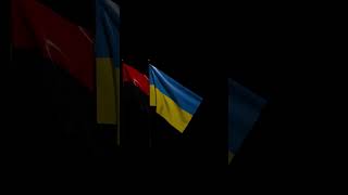 UPA & Ukraine flags makes in blender