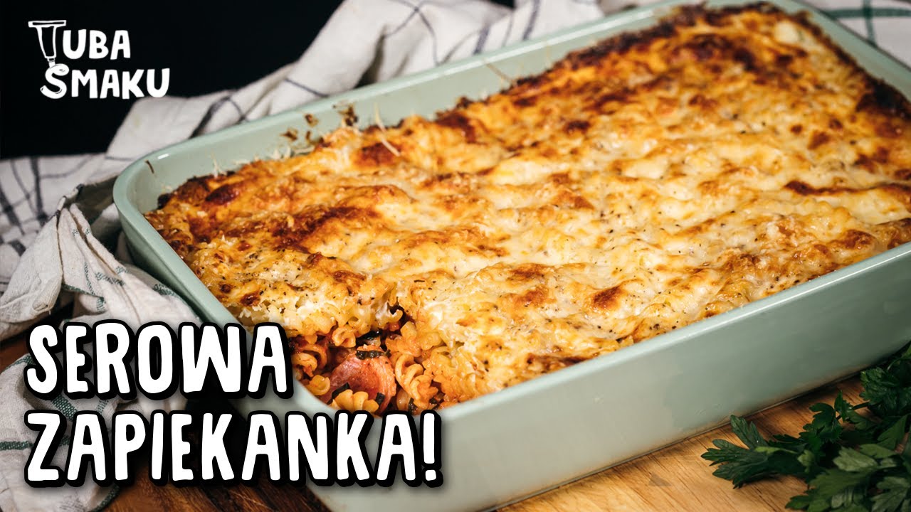 Idealnie SEROWA zapiekanka z KIEŁBASĄ! Prosty przepis! | Pascal Brodnicki