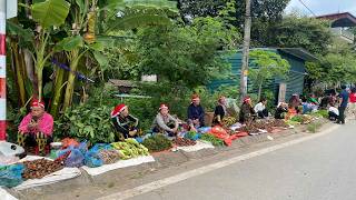 Inside a Mountain Border Market | Remote Life Between Vietnam and Laos