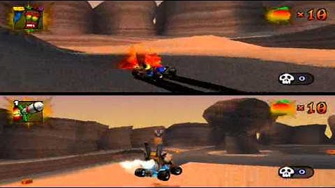 2-Player Crash Team Racing Battles Part 2