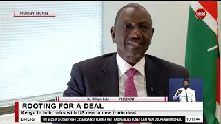 Kenya to hold talks with US over a new trade deal