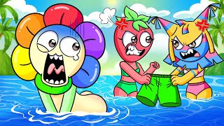 Неловкое происшествие в бассейне с Дэнди | Dandy's World Roblox | Анимация Dandy's World