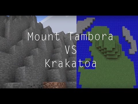 Volanoes Mount Tambora vs Krakatoa  YouTube