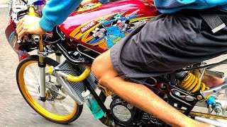 Riview Modifikasi Ninja R Jari-Jari Simple