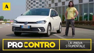 Volkswagen POLO 2023 (super tech, ma i materiali?) | PROVA STRUMENTALE - PRO e CONTRO