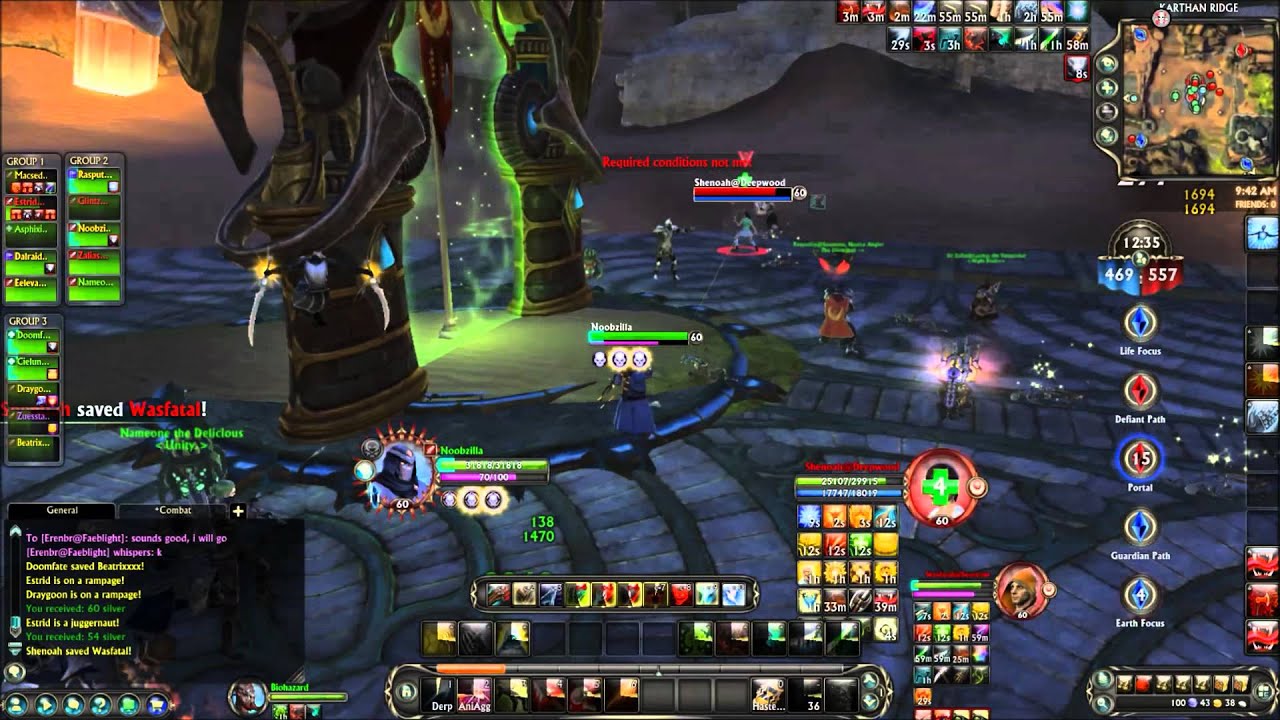 Rift Rogue Ranger PvP Gameplay | 19-0 in the Rift PvP Warfront Karthan Ridge